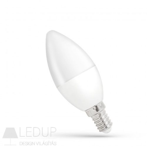 SpectrumLED E14 LED gyertya izzó 6W 480lm Meleg fehér