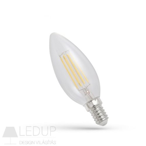 SpectrumLED E14 LED Filament „izzók 4W 460lm Természetes fehér