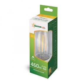 LED gyertya E14 230V 4W COG NW Üveg LED gyertya E14 230V 4W COG NW Üveg