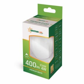 LED kisgömb E27 230V 4W COG NW fehér LED kisgömb E27 230V 4W COG NW fehér