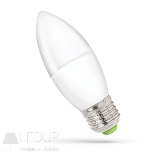 SpectrumLED E27 LED gyertya izzó 6W 540lm természetes fehér