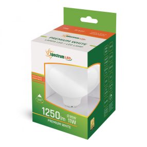 LED GLOB G125 E27 230V 11W COG WW fehér