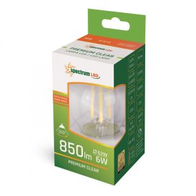LED Kisgömb E14 230V 6W COG WW üveg LED Kisgömb E14 230V 6W COG WW üveg