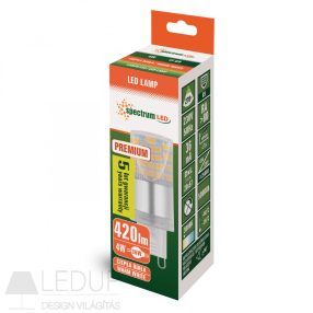 LED G9 230V 4W SMD WW 20x57mm - 5 év garancia!