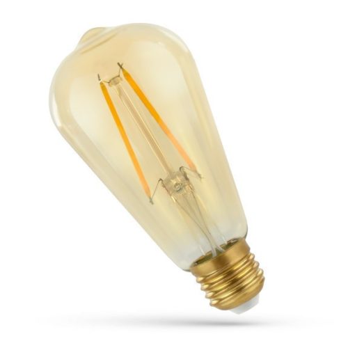 SpectrumLED E27 Vintage „izzó" 5W 500lm meleg fehér