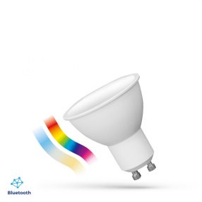   LED GU10 4,9W 230V RGBW + CCT + DIM BTM SPECTRUM SMART EASY SMART