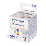 LED GU10 4,9W 230V RGBW + CCT + DIM BTM SPECTRUM SMART EASY SMART