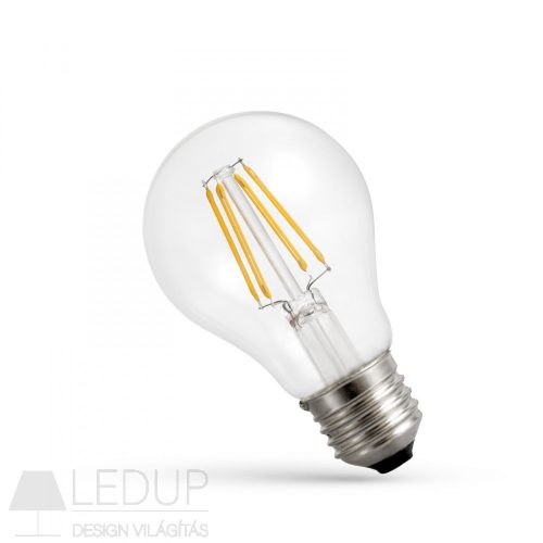 LED GLS E-27 230V 5.5W COG WW CLEAR DIMMABLE SPECTRUM