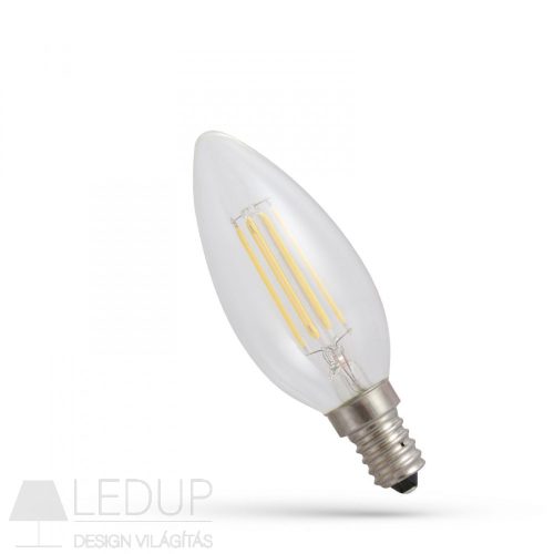 LED CANDLE C35 E-14 230V 5.5W COG WW CLEAR DIMMABLE SPECTRUM