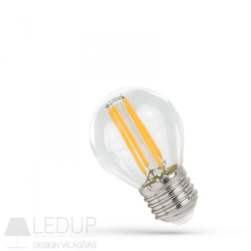 LED BALL G45 E-27 230V 5.5W COG WW CLEAR DIMMABLE SPECTRUM