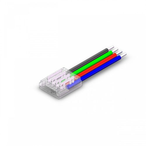 Csatlakozósín kábelhez SMD RGB 10mm