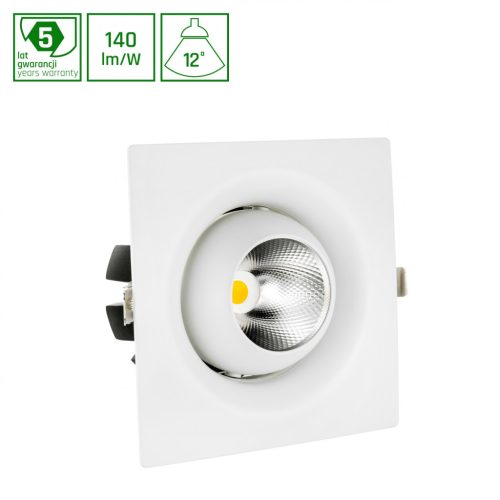 CEL MIRYDA SQUARE 830 19W 230V 12st White