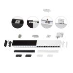 ALLDAY INSPIRE ONE DARK LIGHT 50st White TW 35W 230V 112cm Black DALI