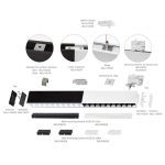 ALLDAYINSPIRE ONE 840 21W 230V 1120MM 90DEG WHITE (gyártásos)