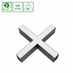 ALLDAYINSPIRE ELEMENTS X 830 25W 230V 115DEG BLACK DALI (gyártásos)