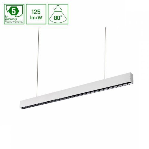 ALLDAYINSPIRE ONE DARK LIGHT 80DEG 940 46W 230V 1680MM WHITE DALI (gyártásos)