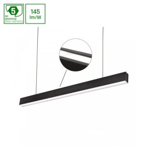 ALLDAY INSPIRE Kétoldalas 830 40W 230V 1120MM 115DEG Fekete DALI   ALLDAY INSPIRE Kétoldalas 830 40W 230V 1120MM 115DEG Fekete DALI