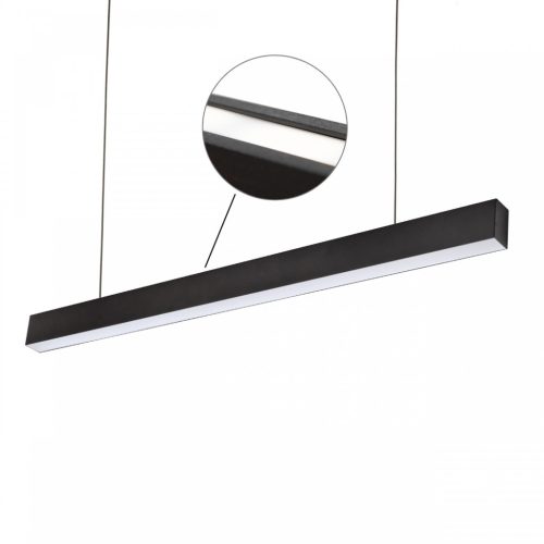 ALLDAY INSPIRE Kétoldalas 940 76W 230V 1680MM 115DEG Fekete CASAMBI
