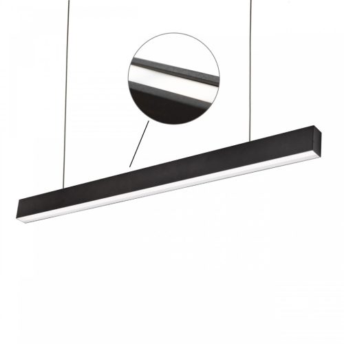 ALLDAY INSPIRE Kétoldalas 940 63W 230V 1680MM 90DEG Fekete