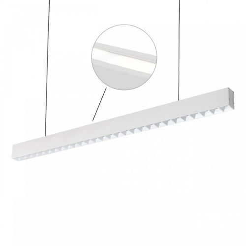 ALLDAY INSPIRE Kétoldalas DARK LIGHT 50DEG Fehér 940 63W 230V 1680MM Fehér