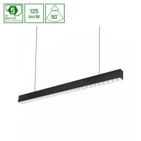 ALLDAY INSPIRE ONE DARK LIGHT 50DEG Fehér 930 46W 230V 1680mm Fekete DALI   ALLDAY INSPIRE ONE DARK LIGHT 50DEG Fehér 930 46W 230V 1680mm Fekete DALI