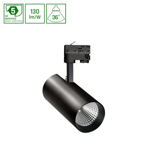 MDR BRANTA 830 27W 230V 36deg Fekete MESH