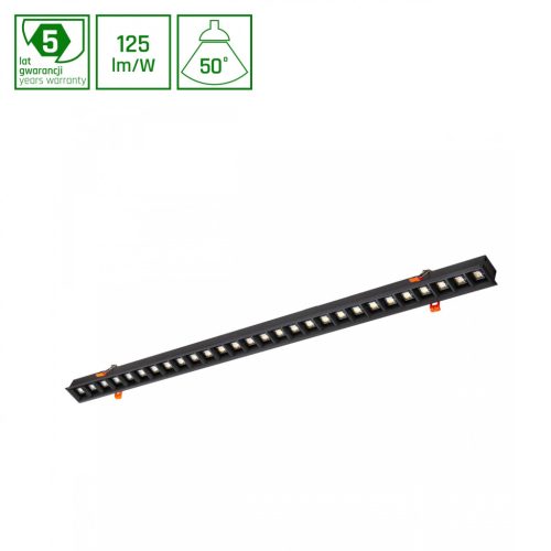 ALLDAY INSPIRE IN DARK LIGHT 50deg Fekete 940 17W 230V 560mm Fekete DALI