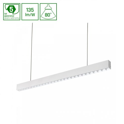 ALLDAY INSPIRE ONE DARK LIGHT 80DEG 830 46W 230V 1680mm Fehér DALI