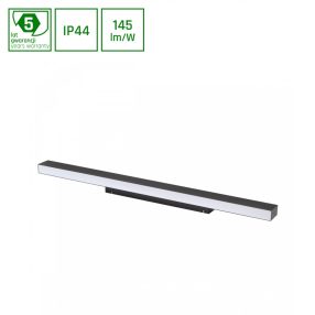 ALLDAY INSPIRE ONE KINKIET IP44 840 46W 230V 1680mm 115DEG BLACK PIR   ALLDAY INSPIRE ONE KINKIET IP44 840 46W 230V 1680mm 115DEG BLACK PIR