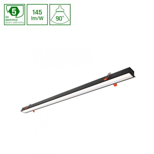 ALLDAY INSPIRE IN 830 17W 230V 560mm 90DEG BLACK