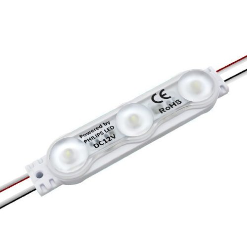 LED modul 3 LEDES Philips hidegfehér 1,08W - 7 év garancia