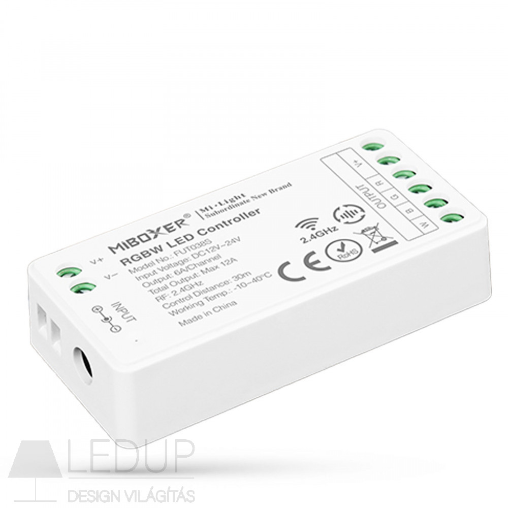 MiBoxer 2,4G RGBW vezérlő FUT038s