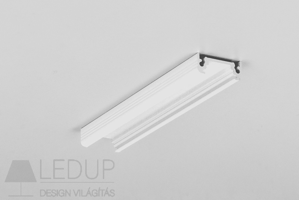 TOPMET LED profil SURFACE10 BC/UX 3000 mm fehér